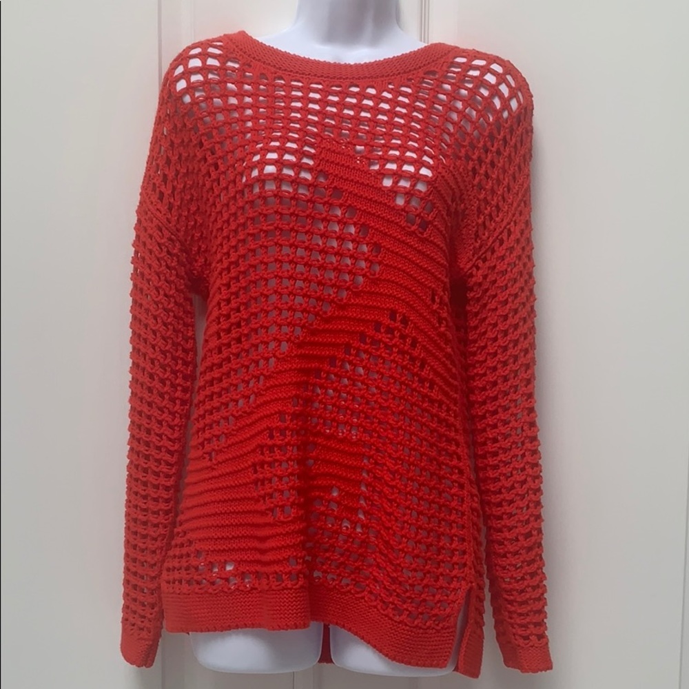Sheer sweater
